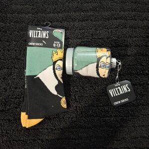 Disney Villains Queen Socks - Green and Yellow